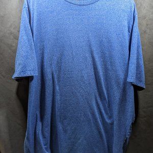 Foundry 3XLT Men's Speckled Blue Short Sleeved T-Shirt